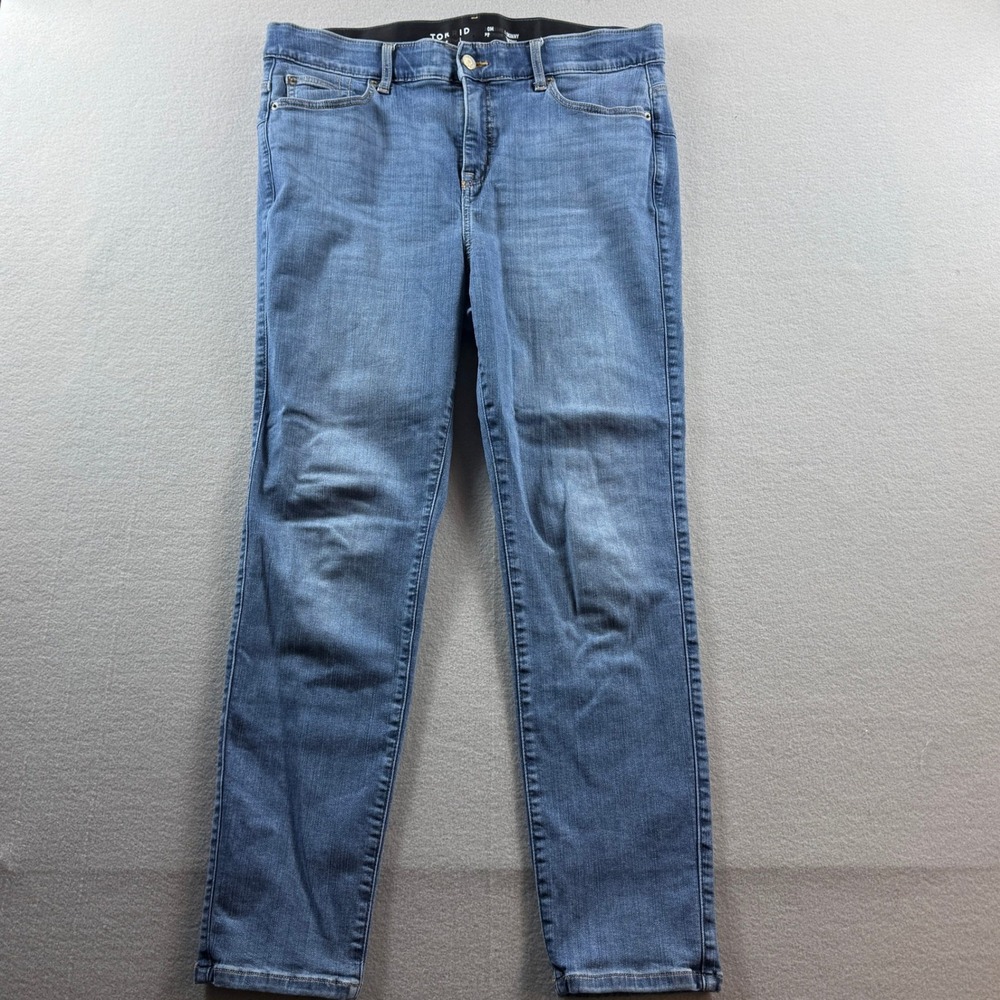 Torrid Bombshell Skinny Jeans Womens 16P Blue Premium Stretch Petite